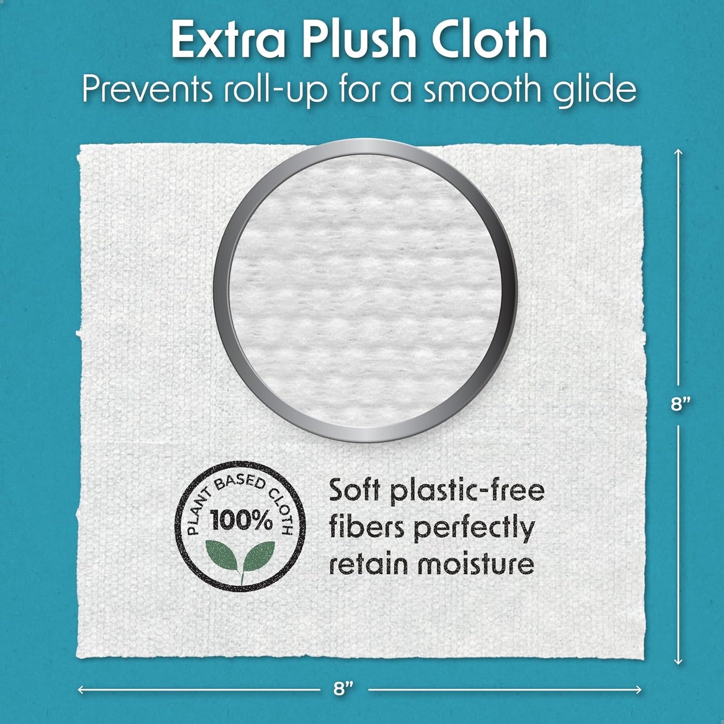 Studio Empower Yoga Mat Cleaner Wipes 25ct Zip Pack, Ultra Thick and Textured, Lemongrass Eucalyptus Scent, Natural Choice for Yoga, Pilates, or Any Movement Practice