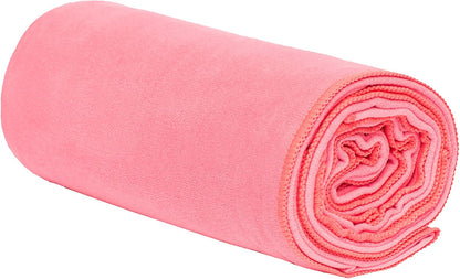 Shandali GoSweat Non-Slip Hot Yoga Towel with Super-Absorbent Soft Suede Microfiber in Many Colors, for Bikram Pilates and Yoga Mats.