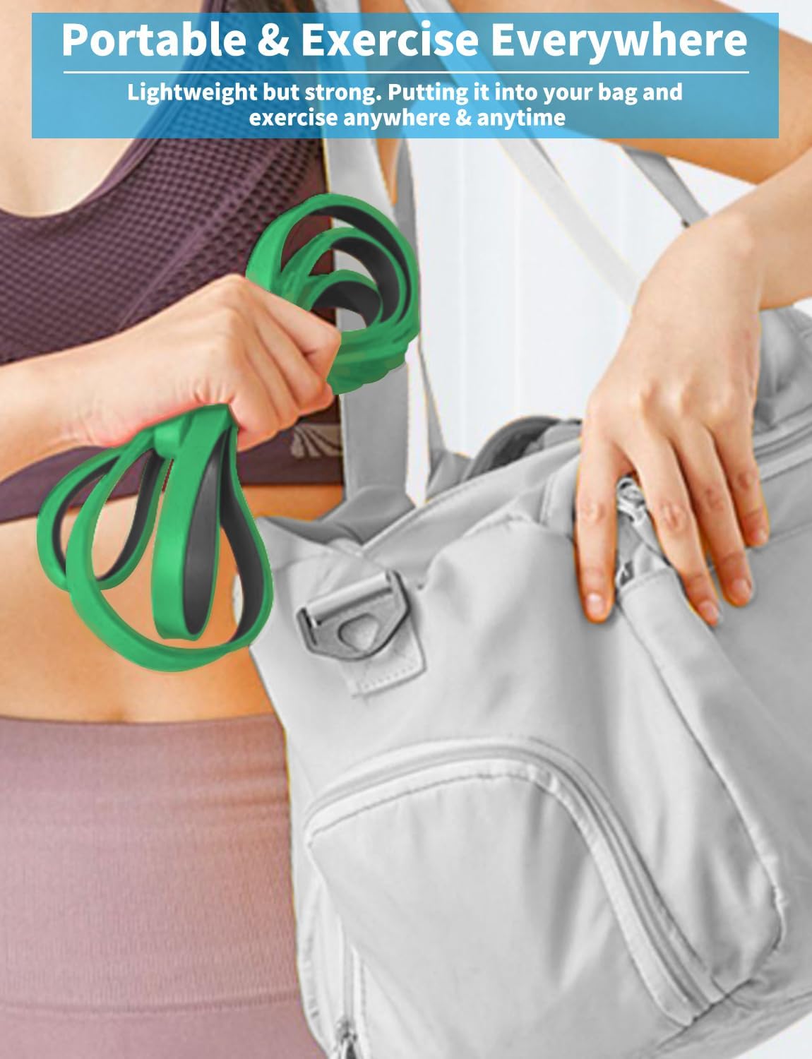 Pull Up Bands, Resistance Bands Set, Exercise Workout Bands for Men & Women, Ideal for Body Stretching, Physical Therapy and Muscle Training