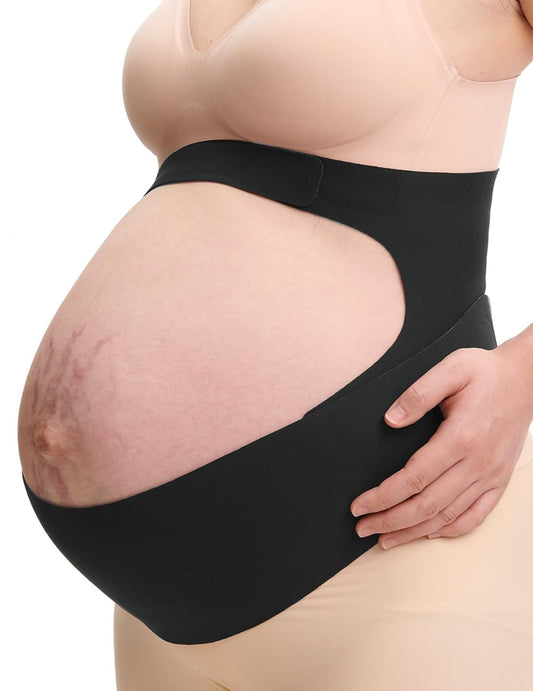 Pregnancy Belly Band, CozySupport Ergonest Maternity Belly Band, Invisible Pregnancy Belt for Back, Abdomen, Waist