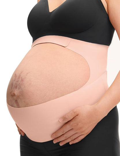 Pregnancy Belly Band, CozySupport Ergonest Maternity Belly Band, Invisible Pregnancy Belt for Back, Abdomen, Waist