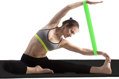 36 Pieces Yoga Mats Sets Includes 12 Pcs Yoga Mats Bulk 68” x 24” x 6mm Thick Exercise Mat Non Slip 12 Resistance Bands 12 Carrying Straps for Women Girls for Gym Pilates