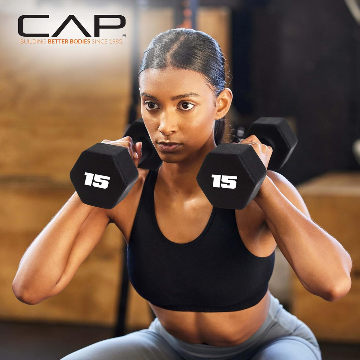Barbell Neoprene Dumbbell Weights Pairs & Sets | Black