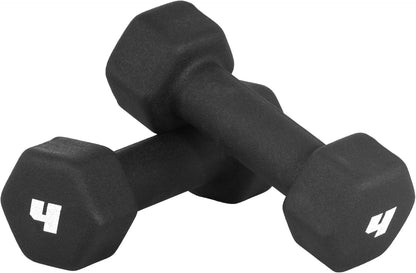 Barbell Neoprene Dumbbell Weights Pairs & Sets | Black