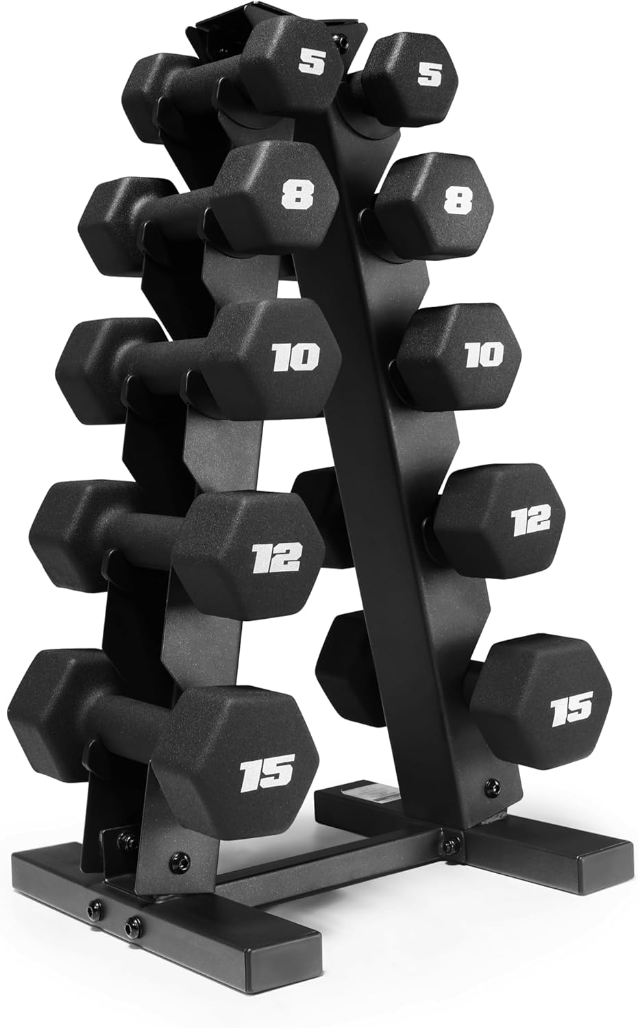 Barbell Neoprene Dumbbell Weights Pairs & Sets | Black