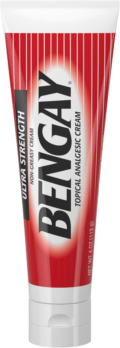 Ultra Strength Cream, Camphor Menthol & Methyl Salicylate, 4 oz
