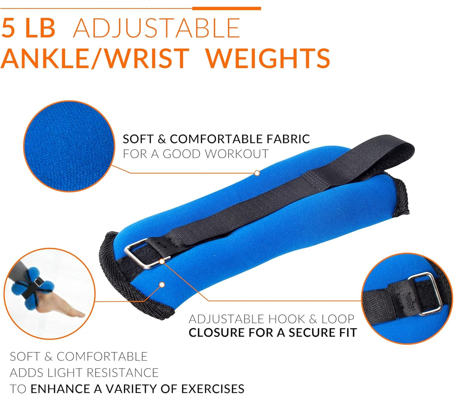 Ankle/Wrist Weights | Mulitple options