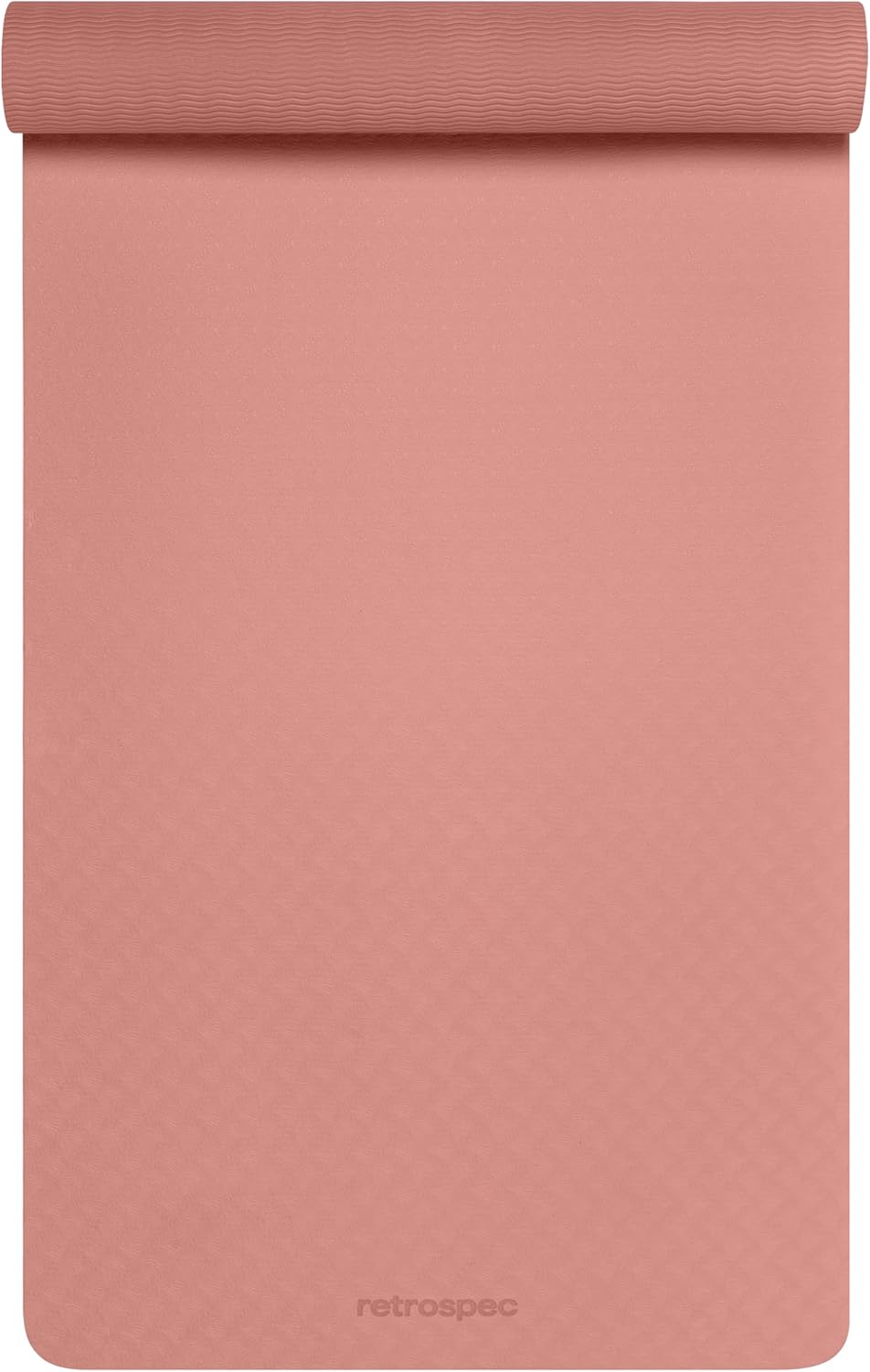 Zuma Yoga Mat 6mm Thick Non-Slip TPE Exercise Mat | Cushioned Workout Mat for Yoga Pilates and Home Stretching | 72 x 24 with Carrying Strap