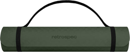 Zuma Yoga Mat 6mm Thick Non-Slip TPE Exercise Mat | Cushioned Workout Mat for Yoga Pilates and Home Stretching | 72 x 24 with Carrying Strap