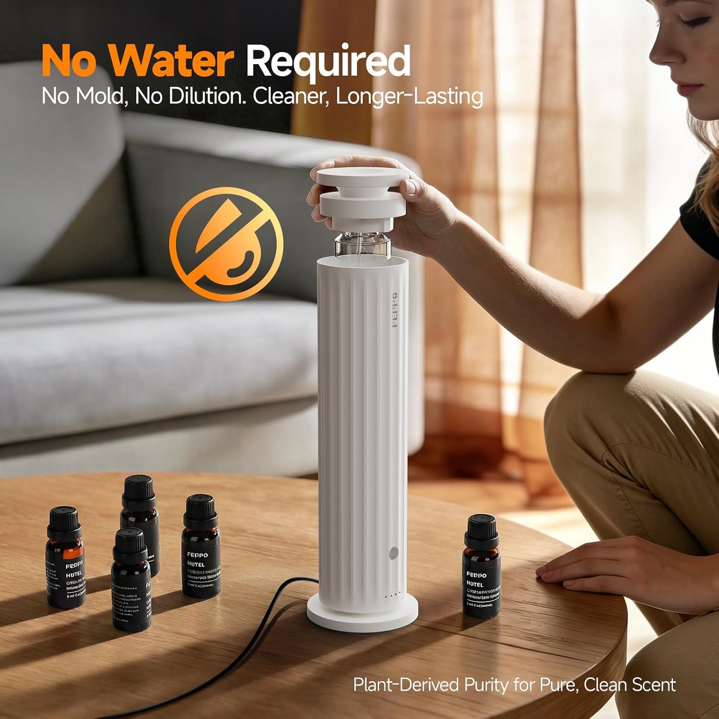 Waterless Diffuser - Diffuser for Home Hotel Office Spa Large Room
