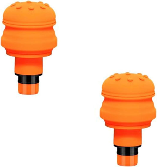 Massage Gun Heads,2 PCS Air-Cushion-Head Massage Gun Attachments,0.75 Inch Diameter Massage Gun Replaceable Soft Heads,19mm Diameter Muscle Massager Attachments for Back Massager Exchanging