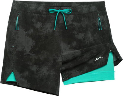Men's Athletic Running Shorts with Liner Ultra Lightweight Workout Shorts 5"/ 7"