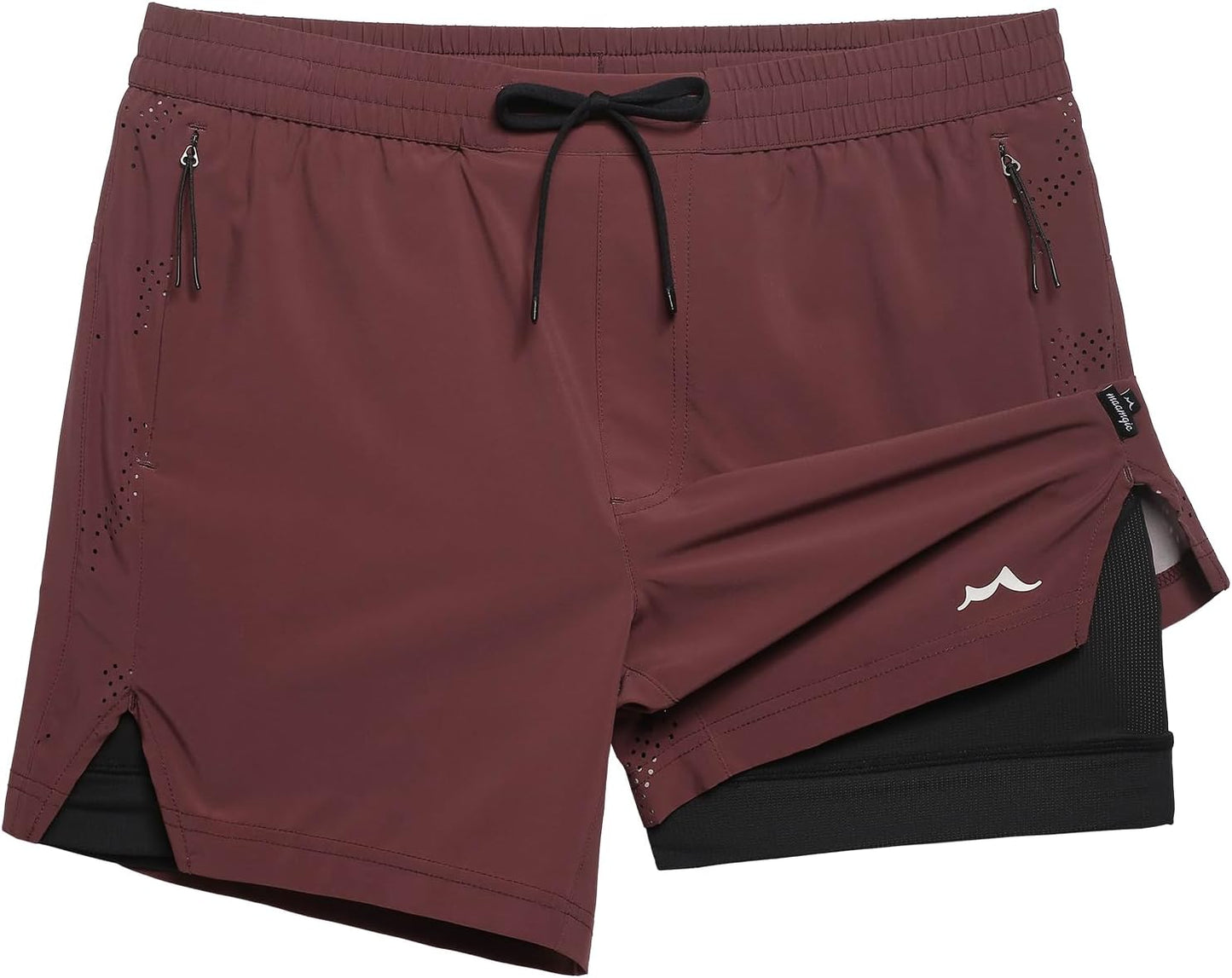 Men's Athletic Running Shorts with Liner Ultra Lightweight Workout Shorts 5"/ 7"