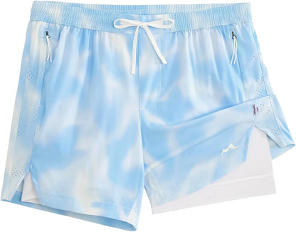 Men's Athletic Running Shorts with Liner Ultra Lightweight Workout Shorts 5"/ 7"