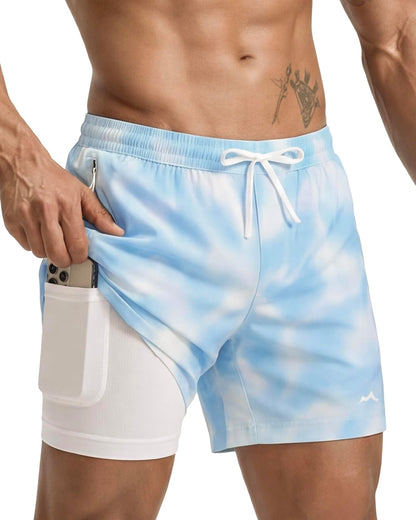 Men's Athletic Running Shorts with Liner Ultra Lightweight Workout Shorts 5"/ 7"