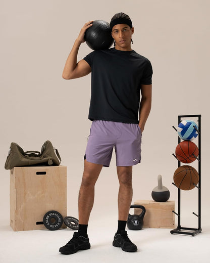 Men's Athletic Running Shorts with Liner Ultra Lightweight Workout Shorts 5"/ 7"