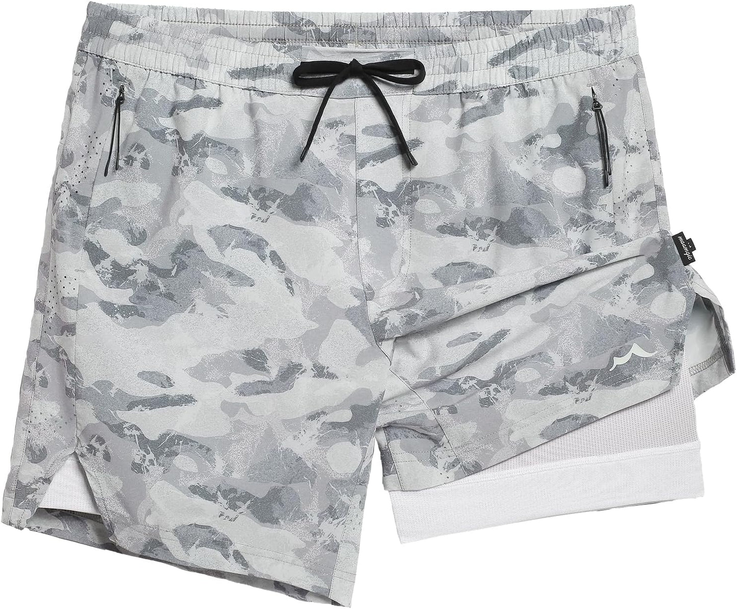 Men's Athletic Running Shorts with Liner Ultra Lightweight Workout Shorts 5"/ 7"