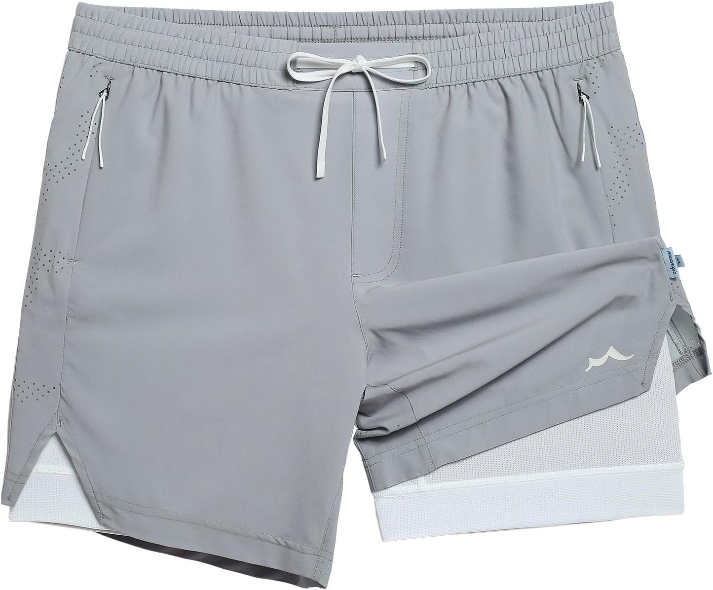 Men's Athletic Running Shorts with Liner Ultra Lightweight Workout Shorts 5"/ 7"