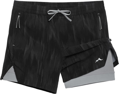 Men's Athletic Running Shorts with Liner Ultra Lightweight Workout Shorts 5"/ 7"