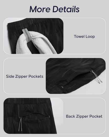 Men's Athletic Running Shorts with Liner Ultra Lightweight Workout Shorts 5"/ 7"