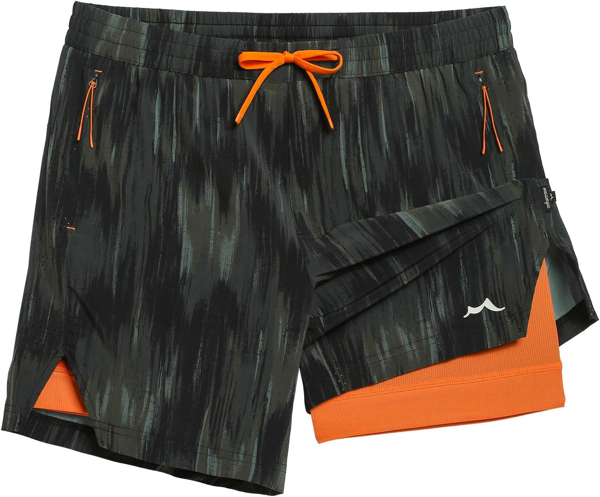 Men's Athletic Running Shorts with Liner Ultra Lightweight Workout Shorts 5"/ 7"