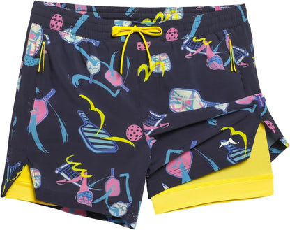Men's Athletic Running Shorts with Liner Ultra Lightweight Workout Shorts 5"/ 7"