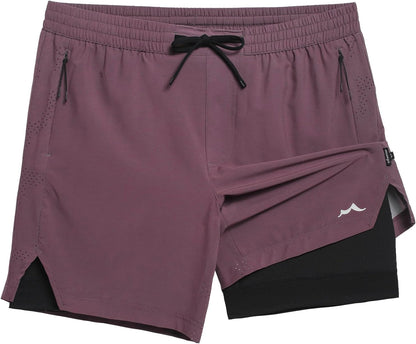 Men's Athletic Running Shorts with Liner Ultra Lightweight Workout Shorts 5"/ 7"