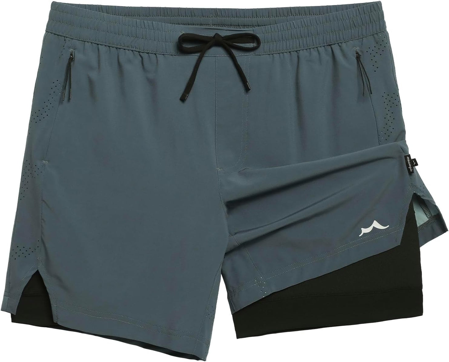 Men's Athletic Running Shorts with Liner Ultra Lightweight Workout Shorts 5"/ 7"
