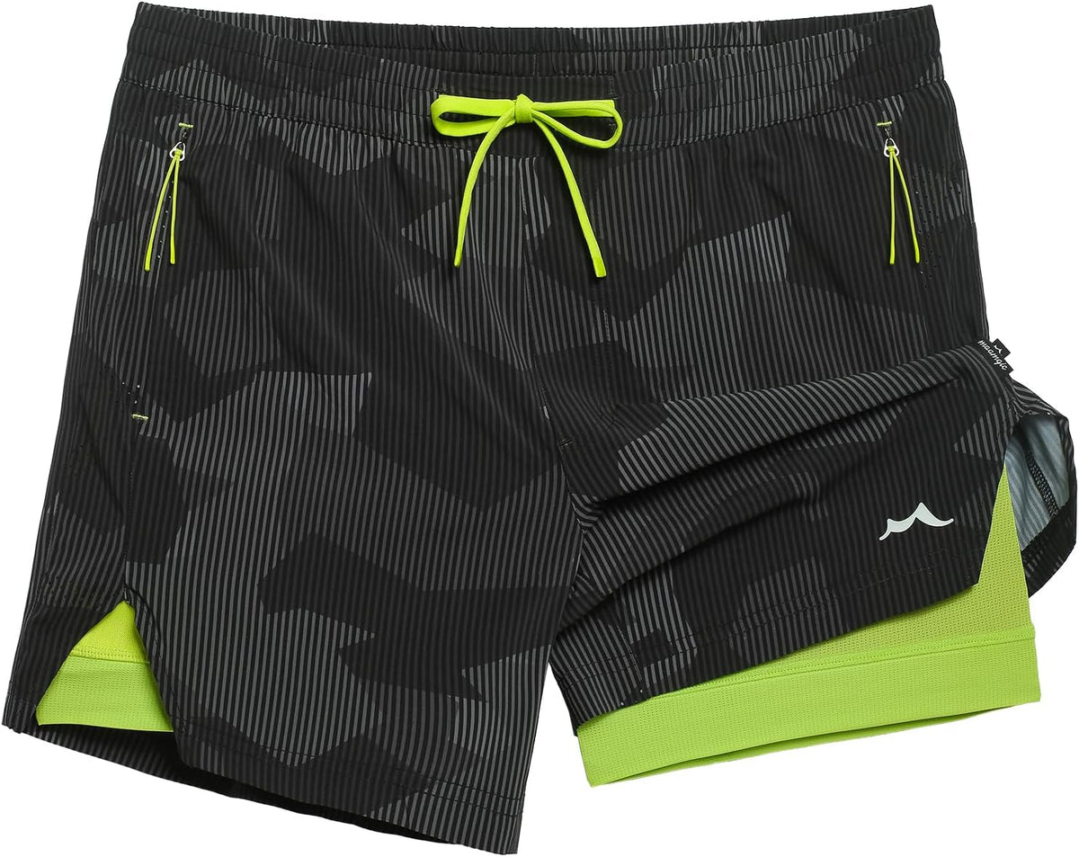 Men's Athletic Running Shorts with Liner Ultra Lightweight Workout Shorts 5"/ 7"
