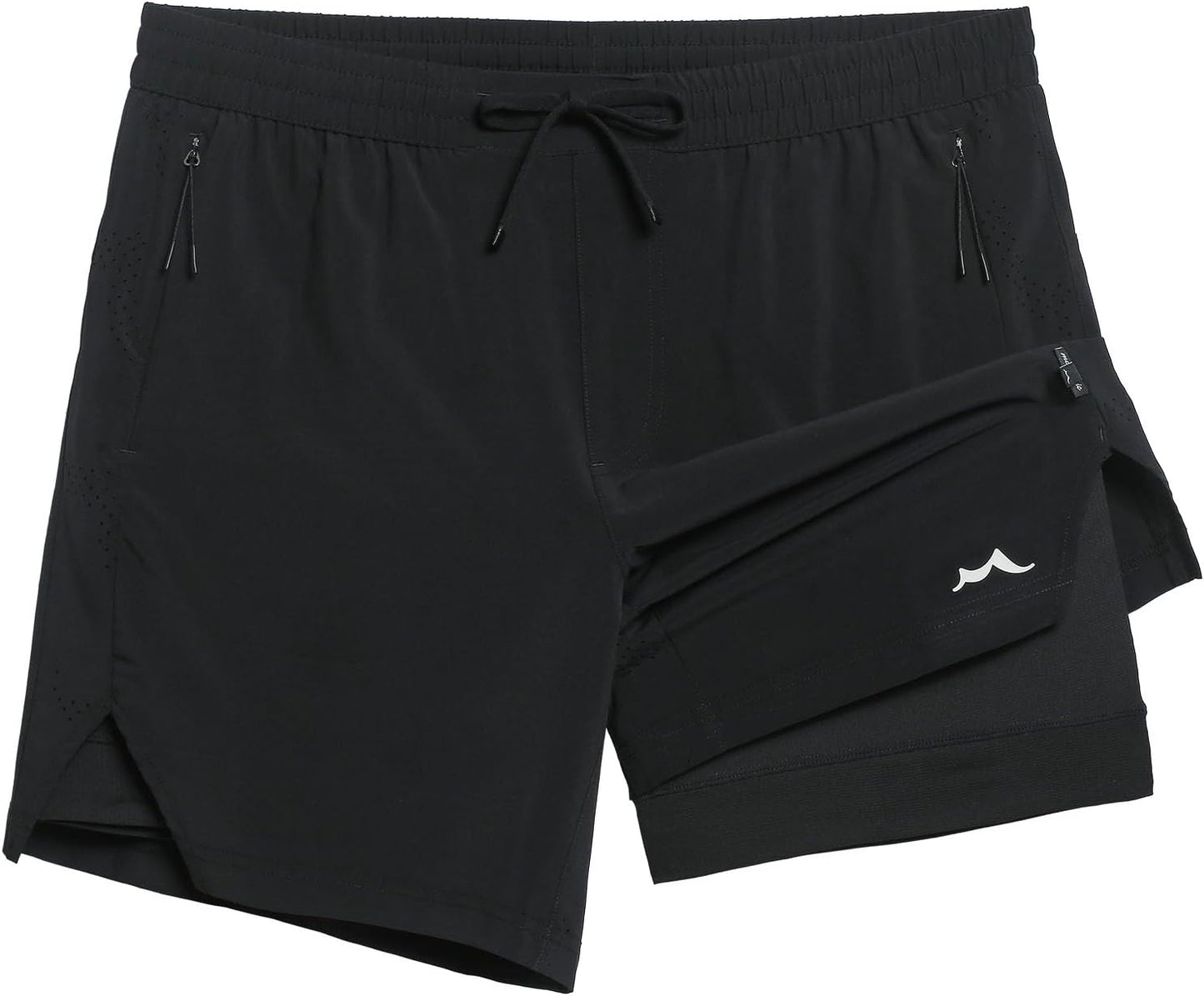 Men's Athletic Running Shorts with Liner Ultra Lightweight Workout Shorts 5"/ 7"
