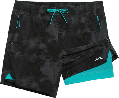 Men's Athletic Running Shorts with Liner Ultra Lightweight Workout Shorts 5"/ 7"