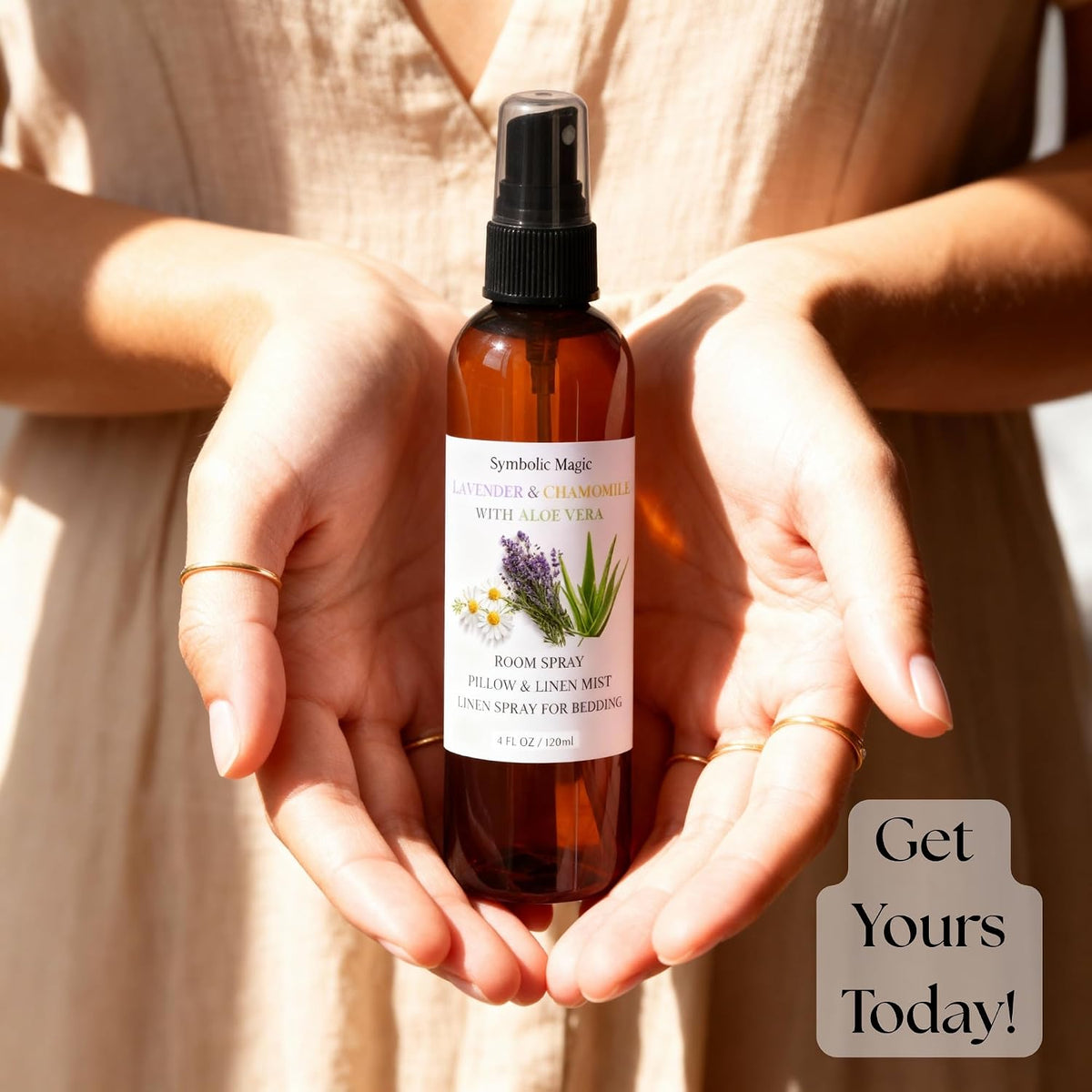 Lavender Essential Oil Room Spray - Linen Spray for Bedding, Sleep, Pillow, Bed, Aromatherapy Oils for Sleep and Pillows, Calming Mist with Chamomile and Aloe Vera