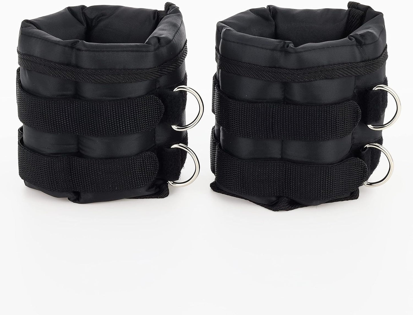 Adjustable Ankle Weights for Men & Women, for Workouts, Resistance Training, Walking, Black
