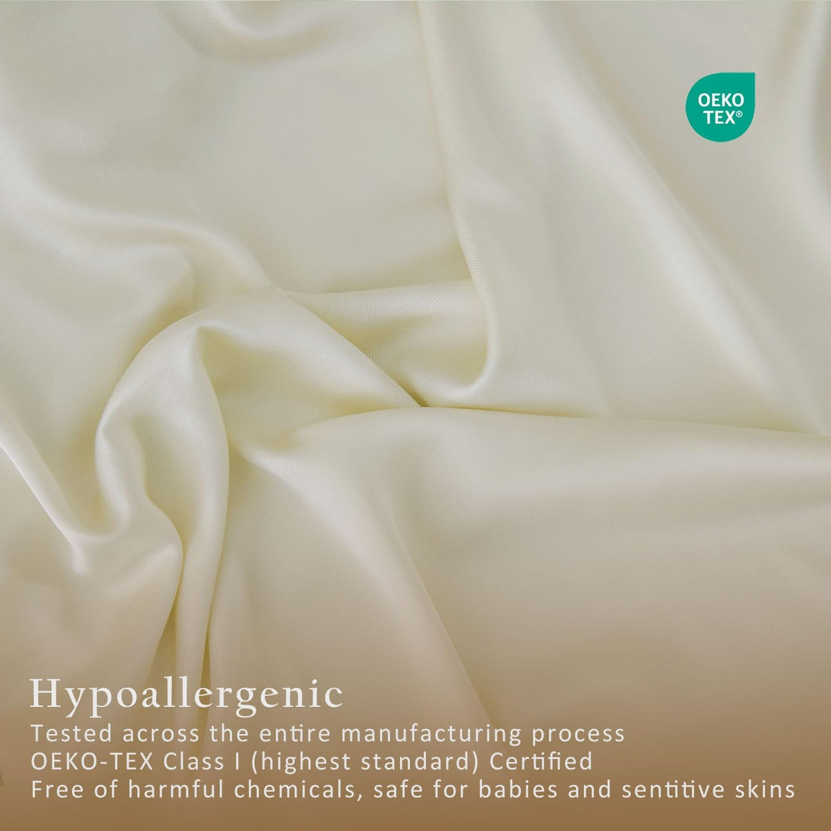 Luxury Pillow Case Set of 2 - Cooling Viscose Derived from Bamboo, Oeko-TEX, Breathabl Silky Soft Pillow Cases with Envelope Closure (Standard, White)