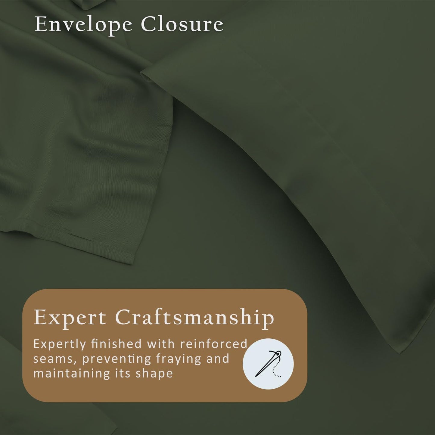 Luxury Pillow Case Set of 2 - Cooling Viscose Derived from Bamboo, Oeko-TEX, Breathabl Silky Soft Pillow Cases with Envelope Closure (Standard, White)