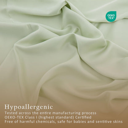 Luxury Pillow Case Set of 2 - Cooling Viscose Derived from Bamboo, Oeko-TEX, Breathabl Silky Soft Pillow Cases with Envelope Closure (Standard, White)