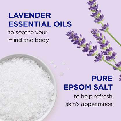 Foaming Bath with Pure Epsom Salt, Relax & Relief with Eucalyptus & Spearmint, 34 fl oz (Pack of 2)