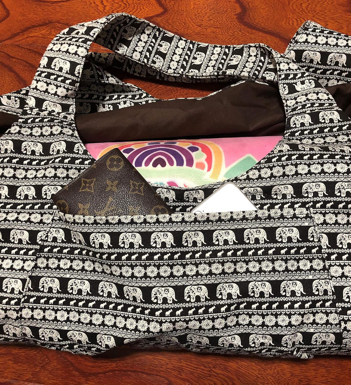 Yoga Mat Bag Large Yoga Mat Tote Sling Carrier with Pockets Fits Mats with Multi-Functional Storage Pockets Light and Durable