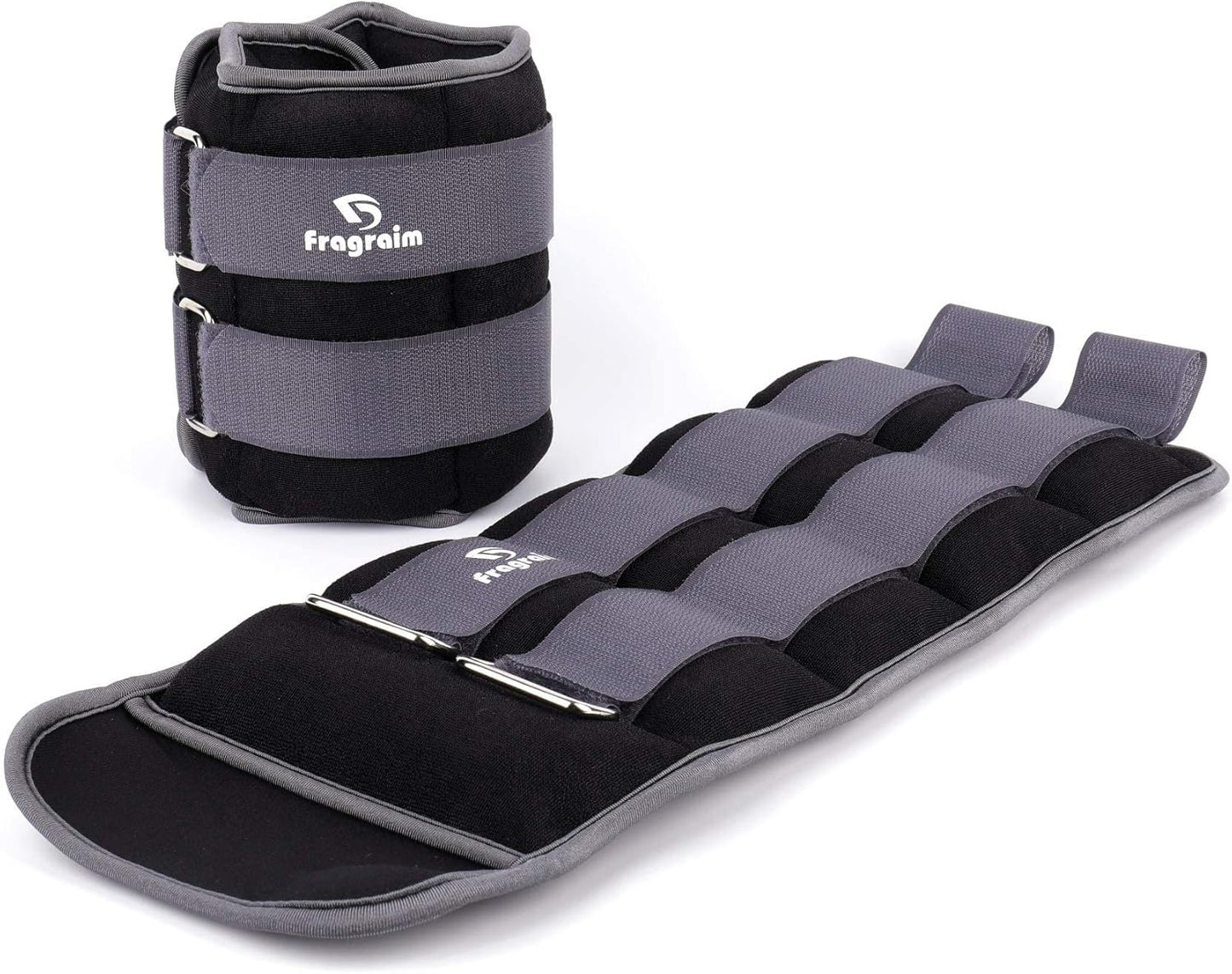 Ankle Weights for Women, Men and Kids - 1/2/3/4/6/8/10/12/15/20 LBS 1 Pair Strength Training Wrist/Leg/Arm Weight with Adjustable Strap for Jogging, Gymnastics, Aerobics, Home Fitness, Physical Therapy