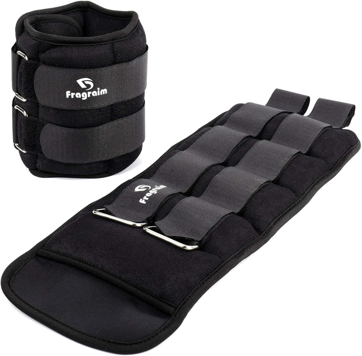 Ankle Weights for Women, Men and Kids - 1/2/3/4/6/8/10/12/15/20 LBS 1 Pair Strength Training Wrist/Leg/Arm Weight with Adjustable Strap for Jogging, Gymnastics, Aerobics, Home Fitness, Physical Therapy