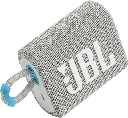 Go 3 - Portable Mini Bluetooth Speaker, big audio and punchy bass, IP67 waterproof and dustproof, 5 hours of playtime, speaker for home, outdoor and travel (Black)