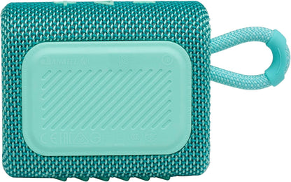 Go 3 - Portable Mini Bluetooth Speaker, big audio and punchy bass, IP67 waterproof and dustproof, 5 hours of playtime, speaker for home, outdoor and travel (Black)