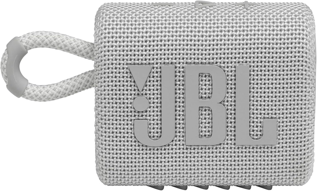 Go 3 - Portable Mini Bluetooth Speaker, big audio and punchy bass, IP67 waterproof and dustproof, 5 hours of playtime, speaker for home, outdoor and travel (Black)