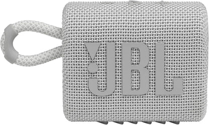Go 3 - Portable Mini Bluetooth Speaker, big audio and punchy bass, IP67 waterproof and dustproof, 5 hours of playtime, speaker for home, outdoor and travel (Black)