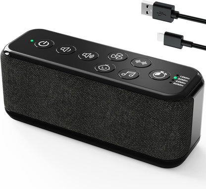 White Noise Machine, Sound Machine for Office Privacy, Sleep and Focus