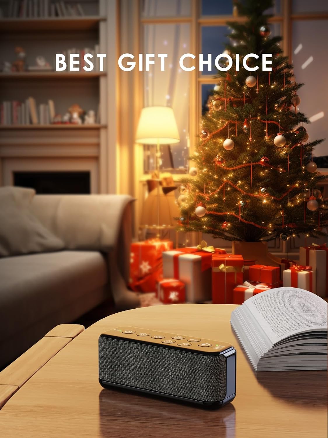 White Noise Machine, Sound Machine for Office Privacy, Sleep and Focus