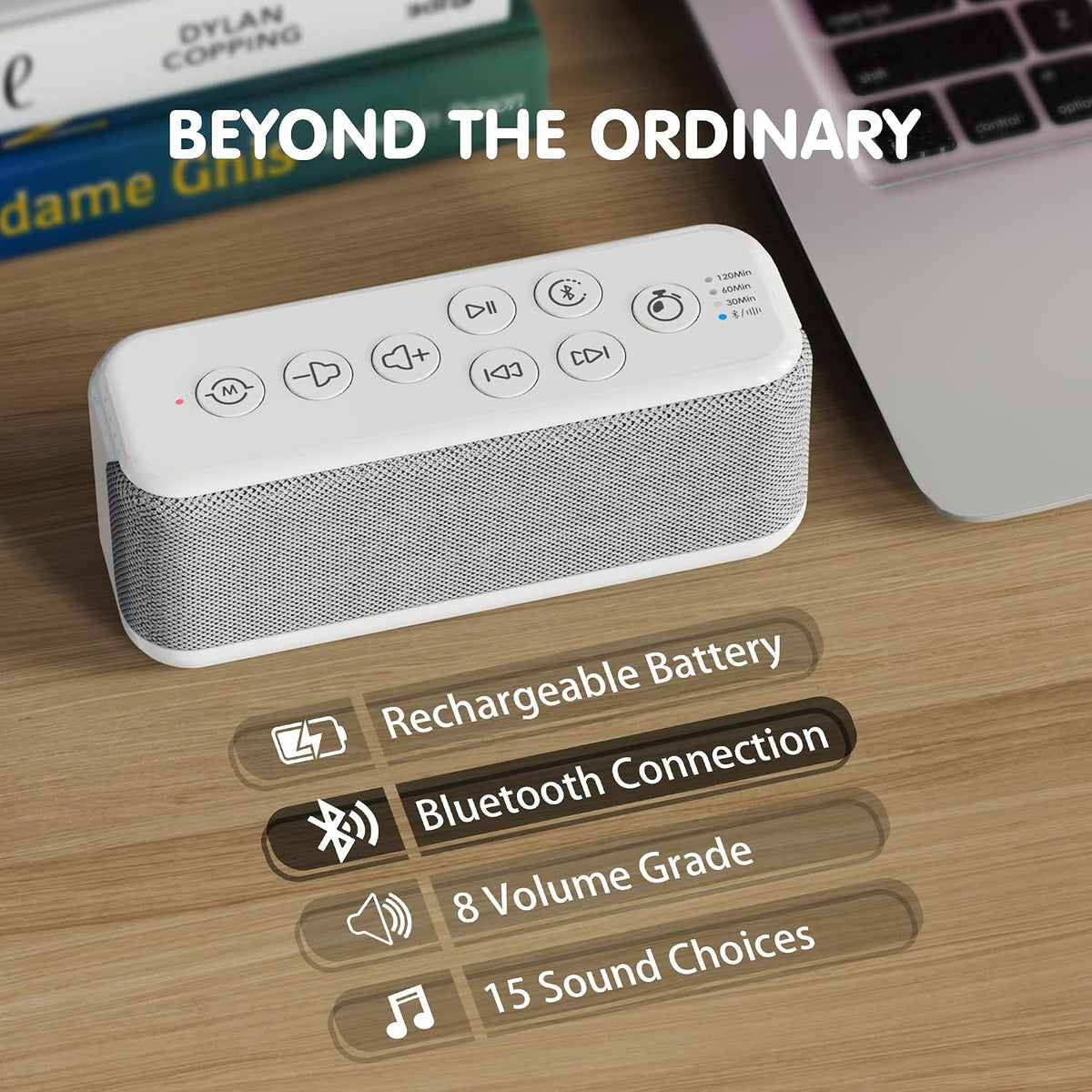 White Noise Machine, Sound Machine for Office Privacy, Sleep and Focus