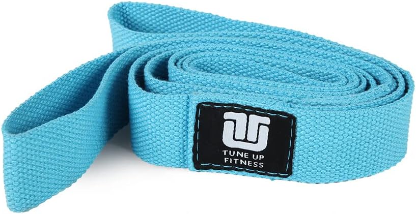 – Double Loop Yoga Stretching Strap for Physical Therapy, Yoga, Working Out | Excellent Leg, Shoulder & Hamstring Stretcher & Yoga Strap | Enhances Flexibility, Mobility, Muscle Strength & Posture