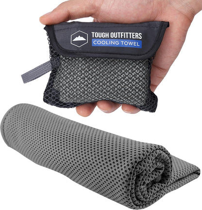 Cooling Towels for Neck Face - Neck Cooling Towel for Hot Weather Yoga Sports Golf Sweat - Instant Cold Towel