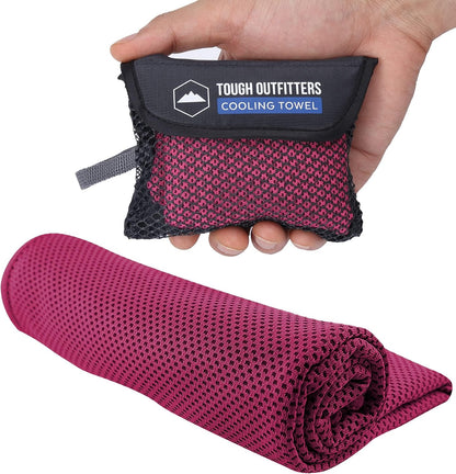 Cooling Towels for Neck Face - Neck Cooling Towel for Hot Weather Yoga Sports Golf Sweat - Instant Cold Towel